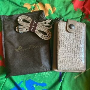 Montana West Gray Crossbody Bag Sleek Design